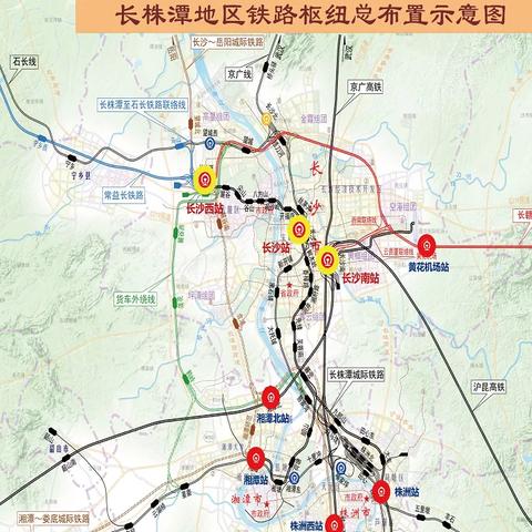 渝长厦高铁长沙段走向最新解析